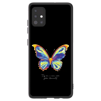 Picasee ULTIMATE CASE pro Samsung Galaxy A51 A515F - Diamanty Black