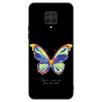 Obal pro Xiaomi Redmi Note 9 Pro - Diamanty Black