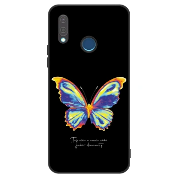 Obal pro Huawei P20 Lite - Diamanty Black