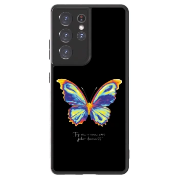 Picasee ULTIMATE CASE pro Samsung Galaxy S21 Ultra 5G G998B - Diamanty Black