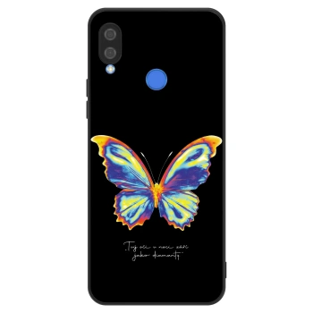 Obal pro Huawei Nova 3 - Diamanty Black