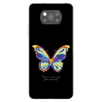 Picasee silikonový černý obal pro Xiaomi Poco X3 Pro - Diamanty Black