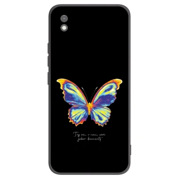 Picasee silikonový černý obal pro Xiaomi Redmi 9AT - Diamanty Black