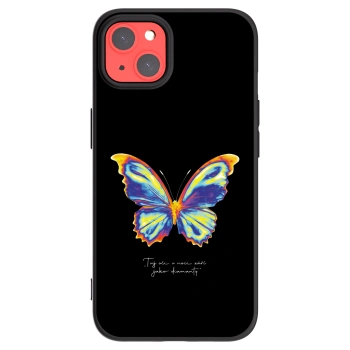 Picasee silikonový černý obal pro Apple iPhone 13 - Diamanty Black
