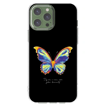 Picasee silikonový průhledný obal pro Apple iPhone 13 Pro Max - Diamanty Black