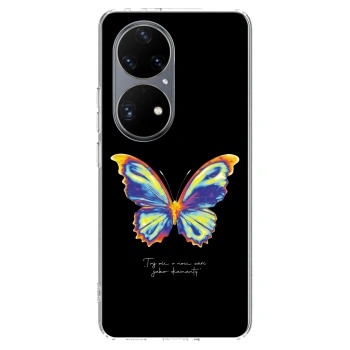 Obal pro Huawei P50 - Diamanty Black