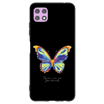 Picasee silikonový černý obal pro Samsung Galaxy A22 A226B 5G - Diamanty Black