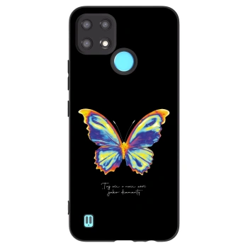 Obal pro Realme C21 - Diamanty Black