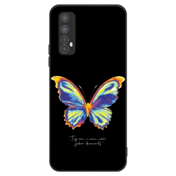 Obal pro Realme 7 - Diamanty Black