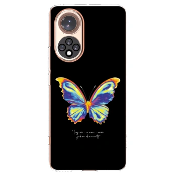 Picasee silikonový průhledný obal pro Honor 50 5G - Diamanty Black