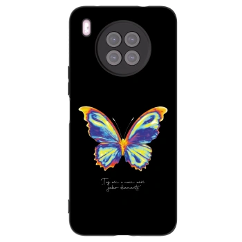 Picasee silikonový černý obal pro Huawei Nova 8i - Diamanty Black