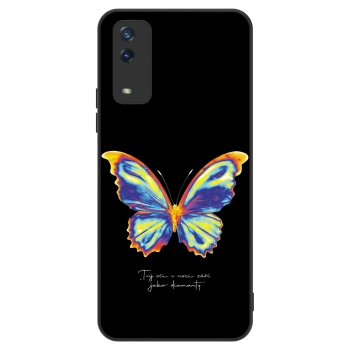 Obal pro Vivo Y11s - Diamanty Black