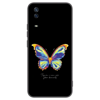 Picasee silikonový černý obal pro Vivo Y11s - Diamanty Black