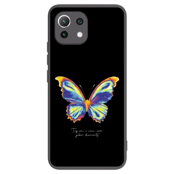 Picasee silikonový černý obal pro Xiaomi 11 Lite 5G NE - Diamanty Black