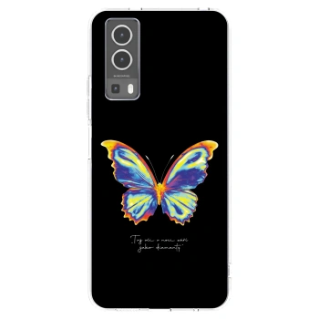 Picasee silikonový průhledný obal pro Vivo Y72 5G - Diamanty Black