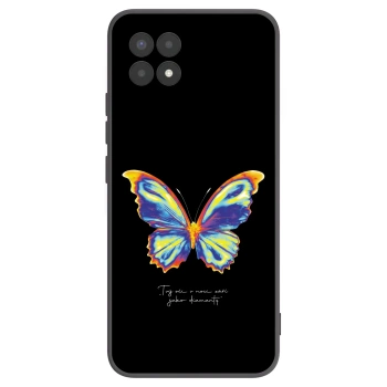 Picasee silikonový černý obal pro Realme 8i - Diamanty Black