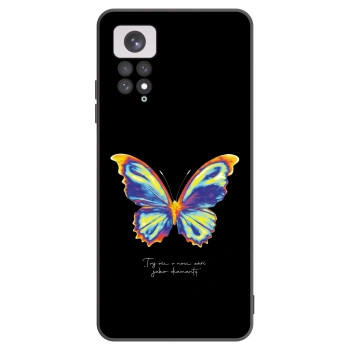 Picasee silikonový černý obal pro Xiaomi Redmi Note 11 - Diamanty Black