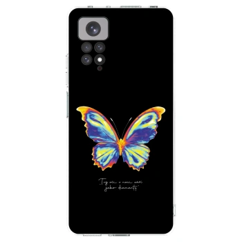 Picasee silikonový průhledný obal pro Xiaomi Redmi Note 11S 4G - Diamanty Black