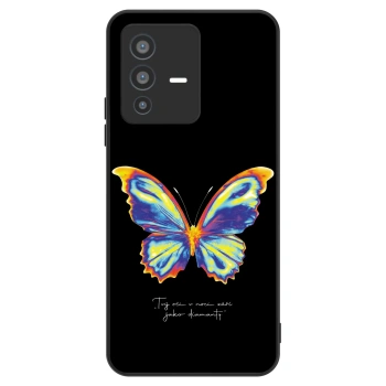 Obal pro Vivo V23 5G - Diamanty Black