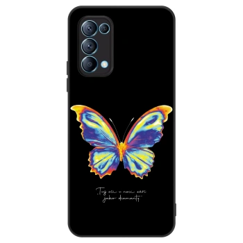 Obal pro OPPO Reno 5 5G - Diamanty Black