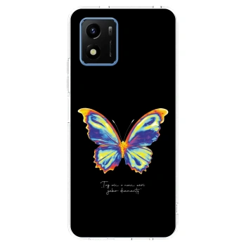 Picasee silikonový průhledný obal pro Vivo Y01 - Diamanty Black