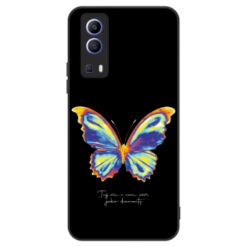 Obal pro Vivo Y52 5G - Diamanty Black