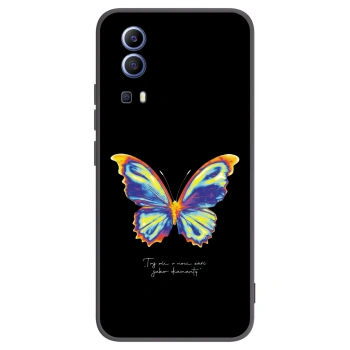 Picasee silikonový černý obal pro Vivo Y52 5G - Diamanty Black