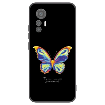 Picasee silikonový černý obal pro Xiaomi 12 Lite - Diamanty Black