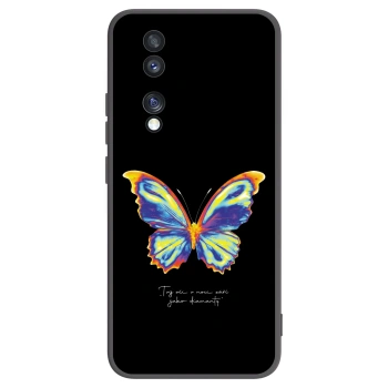 Picasee silikonový černý obal pro Honor 70 - Diamanty Black