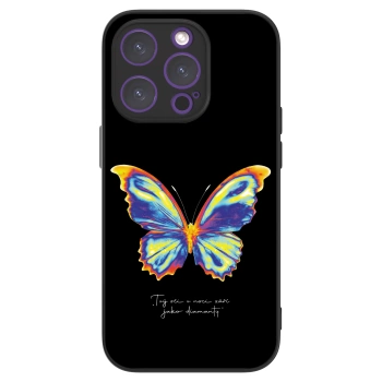 Picasee ULTIMATE CASE MagSafe pro Apple iPhone 14 Pro - Diamanty Black