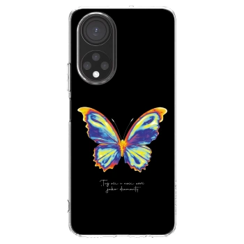 Picasee silikonový průhledný obal pro Honor X7 - Diamanty Black