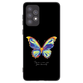 Picasee silikonový černý obal pro Samsung Galaxy A73 5G - Diamanty Black
