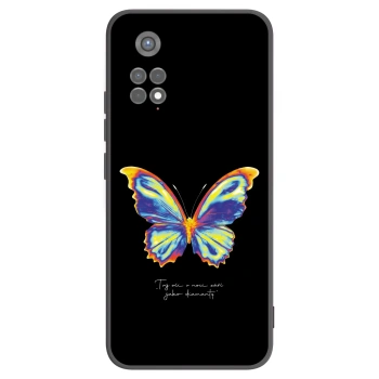 Picasee silikonový černý obal pro Xiaomi Redmi Note 11S 5G - Diamanty Black
