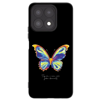Picasee silikonový černý obal pro Honor X8a - Diamanty Black