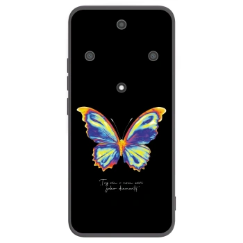 Picasee silikonový černý obal pro Honor Magic5 Lite 5G - Diamanty Black