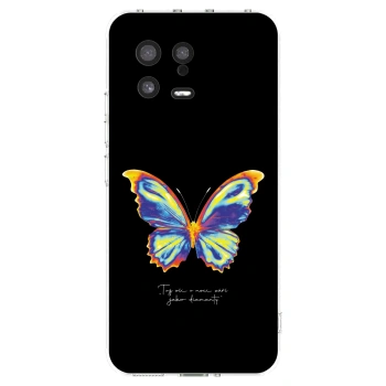 Picasee silikonový průhledný obal pro Xiaomi 13 - Diamanty Black