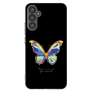 Picasee silikonový průhledný obal pro Samsung Galaxy A34 5G A346B - Diamanty Black