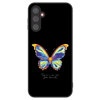 Picasee ULTIMATE CASE pro Samsung Galaxy A14 4G A145R - Diamanty Black