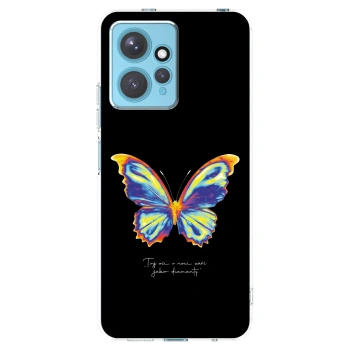 Picasee silikonový průhledný obal pro Xiaomi Redmi Note 12 4G - Diamanty Black