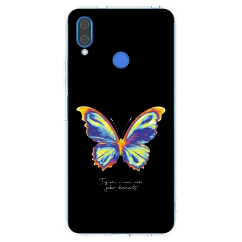 Picasee silikonový průhledný obal pro Huawei Nova 3 - Diamanty Black
