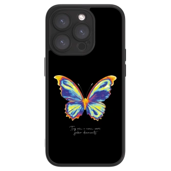 Picasee ULTIMATE CASE pro Apple iPhone 15 Pro - Diamanty Black