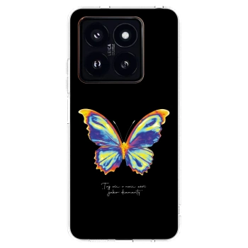Picasee silikonový průhledný obal pro Xiaomi 14 Pro - Diamanty Black