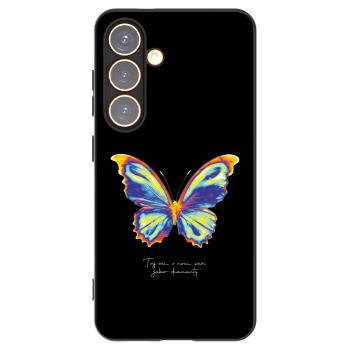 Picasee silikonový černý obal pro Samsung Galaxy S24 S921B 5G - Diamanty Black