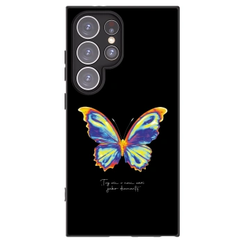Picasee silikonový černý obal pro Samsung Galaxy S24 Ultra S928B 5G - Diamanty Black