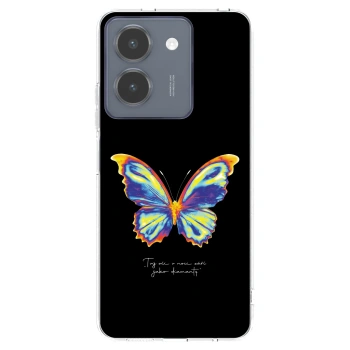 Obal pro Vivo Y36 4G - Diamanty Black