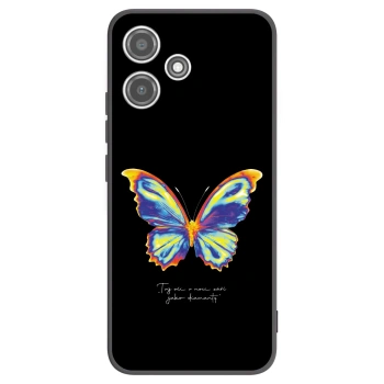 Picasee silikonový černý obal pro Xiaomi Redmi 12 5G - Diamanty Black