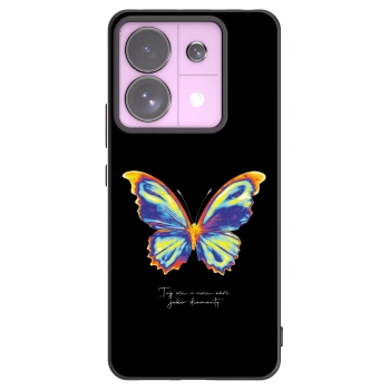 Picasee silikonový černý obal pro Xiaomi Redmi Note 13 Pro 5G - Diamanty Black