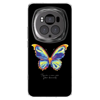 Picasee silikonový průhledný obal pro Honor Magic6 Pro - Diamanty Black