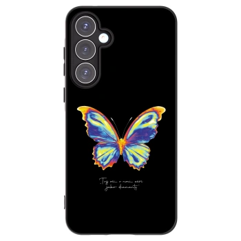 Picasee silikonový černý obal pro Samsung Galaxy A55 5G A556B - Diamanty Black