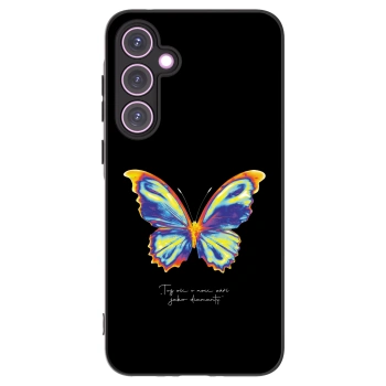 Picasee silikonový černý obal pro Samsung Galaxy A35 5G A356B - Diamanty Black